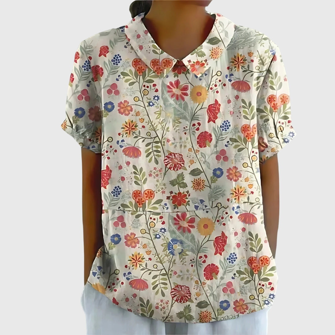 Elegant Floral Blouse for Women