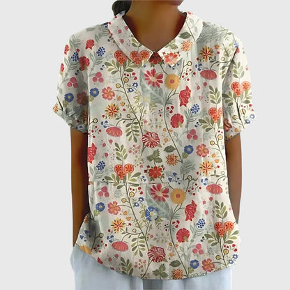 Elegant Floral Blouse for Women