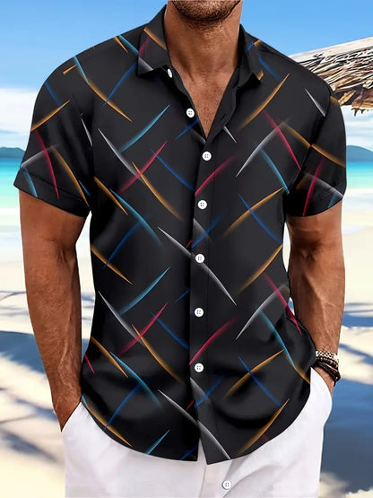 Classic Fit Short Sleeve Casual Shirt