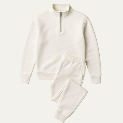 Comfortable Cotton Hoodie Jogger Set for Men