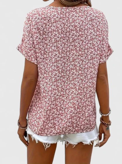 Relaxed Fit Soft Women's Blouse