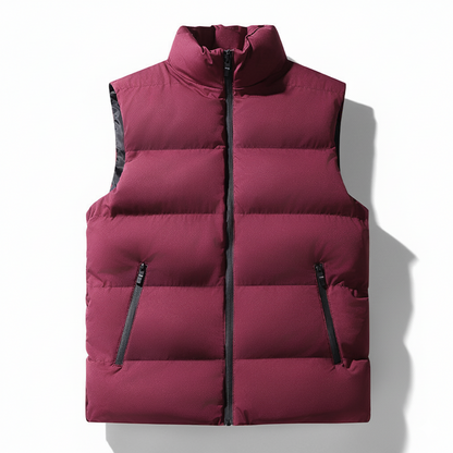 Waterproof Padded Mens Vest Jacket