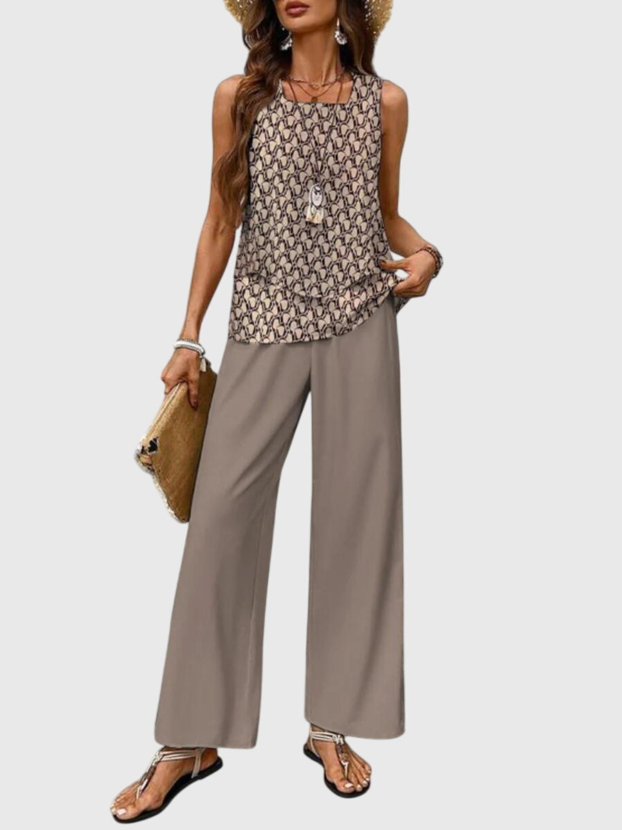 Chic 2-Piece Women's Summer Outfit