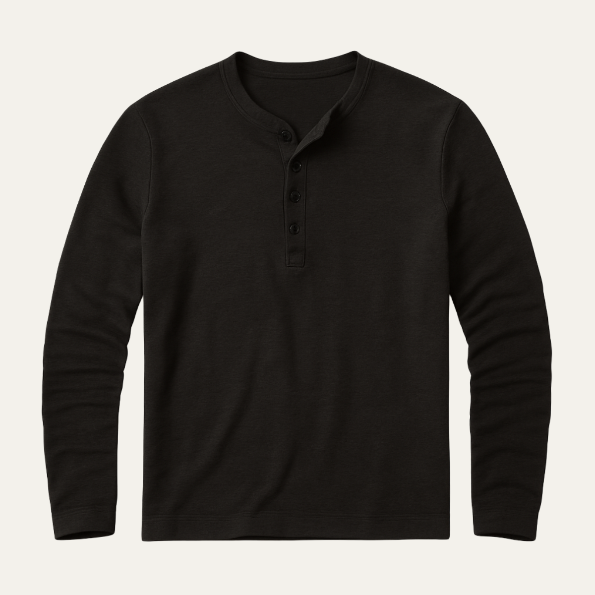 Classic Men's Cotton Long Sleeve Shirt
