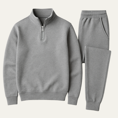 Comfortable Cotton Hoodie Jogger Set for Men