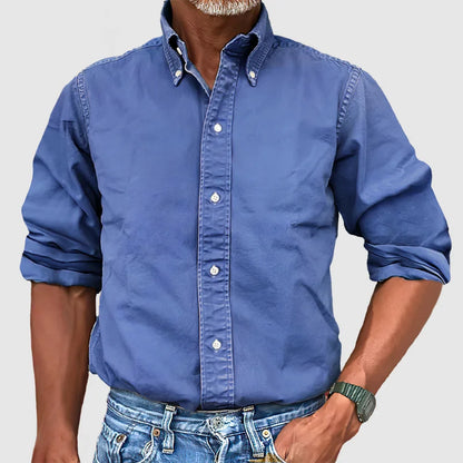 Traditional Casual Mens Button Down Shirt