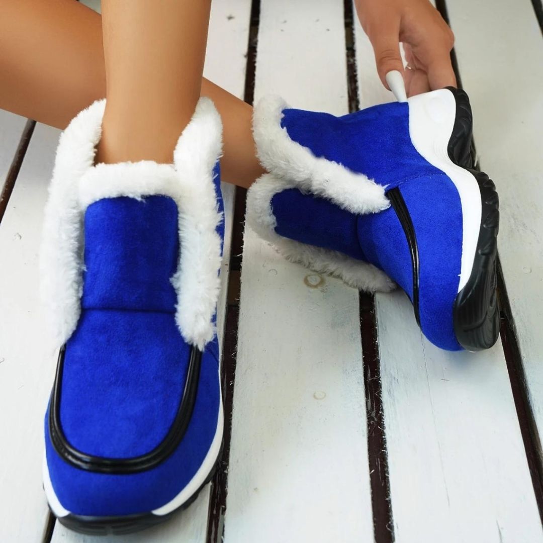 Cruelty Free Synthetic Ankle Boots - Olytrend