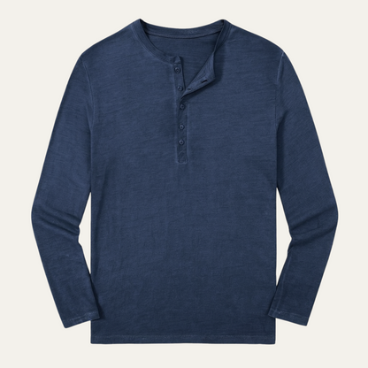 Classic Men's Cotton Long Sleeve Shirt - Nocini