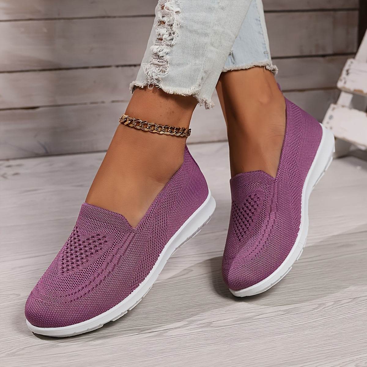 Comfortable Women's Airy Lace Sneakers