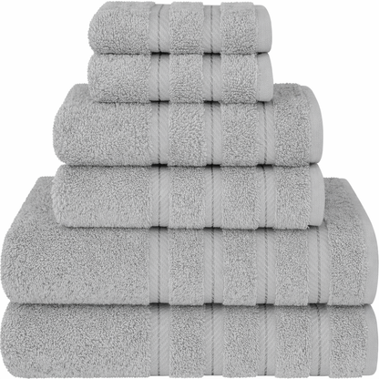 Plush 6-Piece Bathroom Towel Set – Super Absorbent