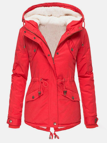 Rainproof Insulated Parka Coat