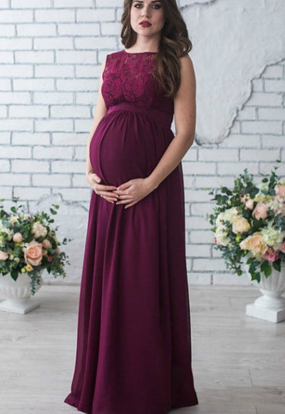 Comfortable Pregnancy Long Dress