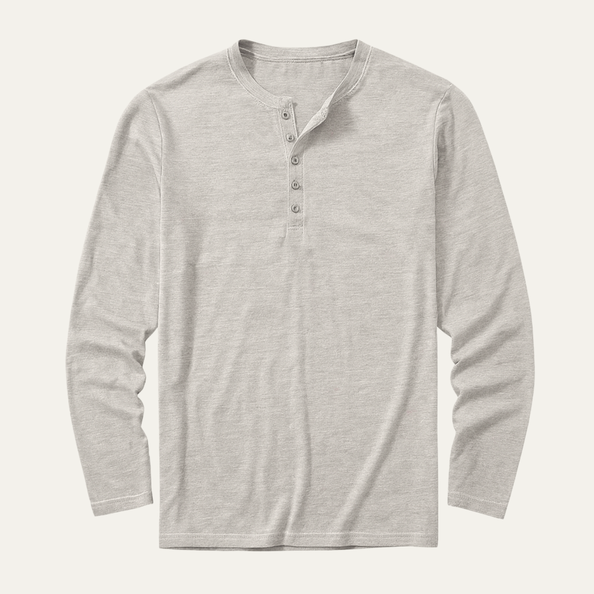 Classic Men's Cotton Long Sleeve Shirt