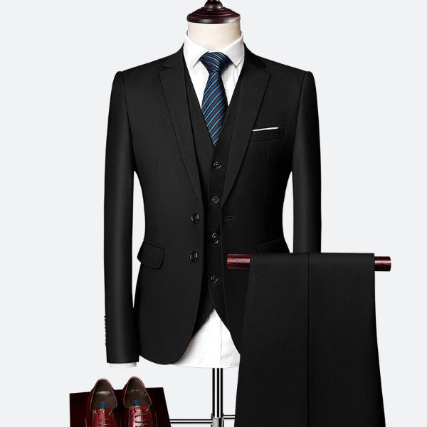 Stylish 3 Piece Slim Fit Suit for Men