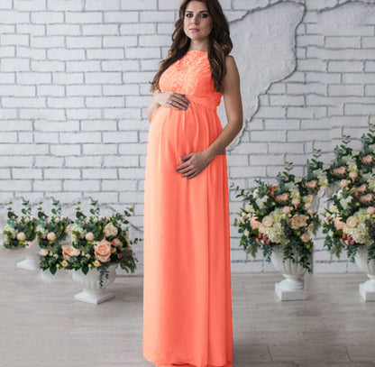 Comfortable Pregnancy Long Dress