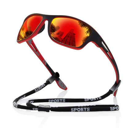 Polarized Sports Sunglasses - Clear Lens, Total Comfort