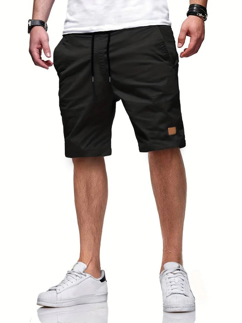 Comfortable Elastic Waist Shorts