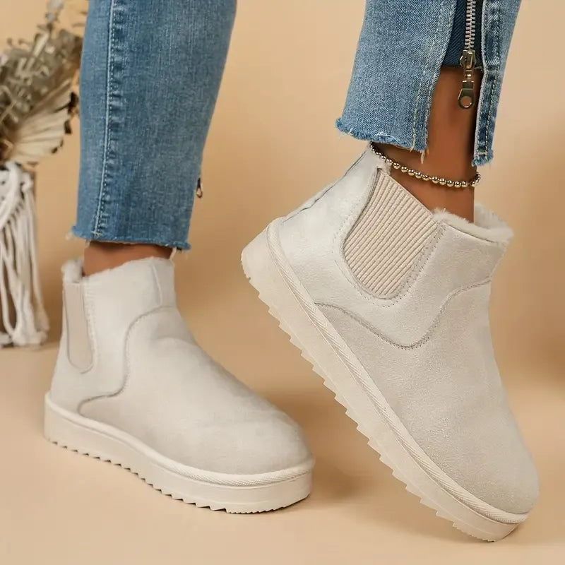 Classic Ankle Short Leather Boots