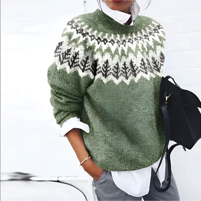 Cozy Chic Ladies Knit Sweater