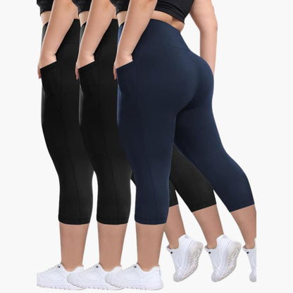 Comfortable High Waisted Women's Leggings Set