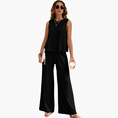 Relaxed Fit 2 Piece Outfit for Women - Casual Summer Wear