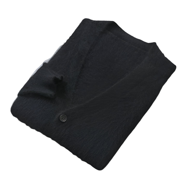 The Mayfair 100% Cashmere Cardigan-The British Gentlemen
