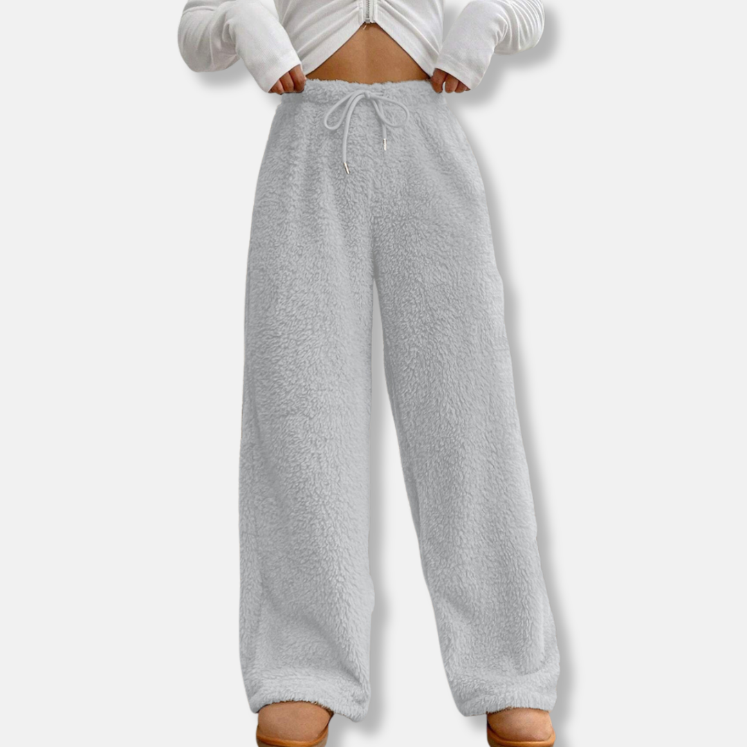 Comfortable Cotton Lounge Pants Loose Fit Full Length