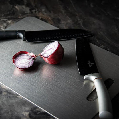 Heavy Duty Metal Chopping Board for Easy Cleaning