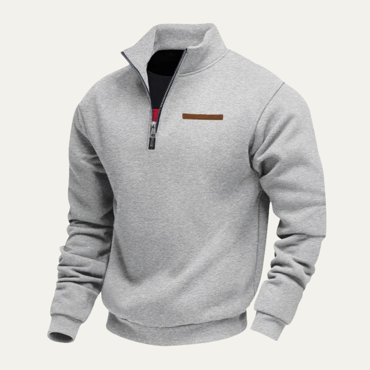 Men's Thermal Half Zip Fleece Pullover Sweater