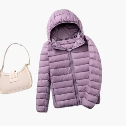 Warm Waterproof Parka for Women with Hood