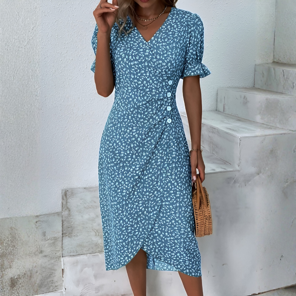 Comfortable Long Sleeve Summer Dress