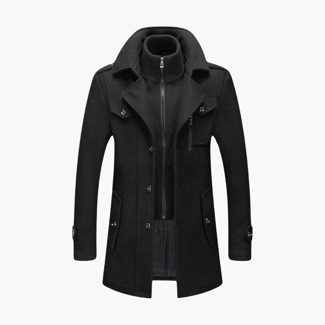 Insulated Mens Parka Jacket - Warm Waterproof Coat