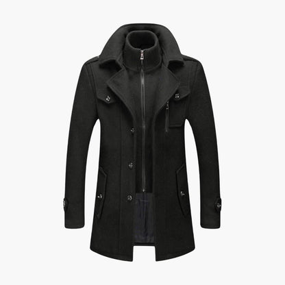 Insulated Mens Parka Jacket - Warm Waterproof Coat