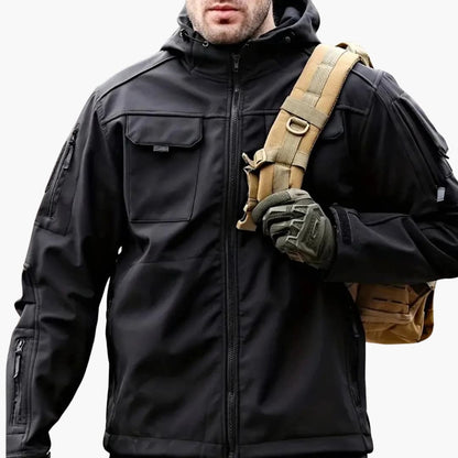Men's Water Resistant Hoodie with Extra Pockets