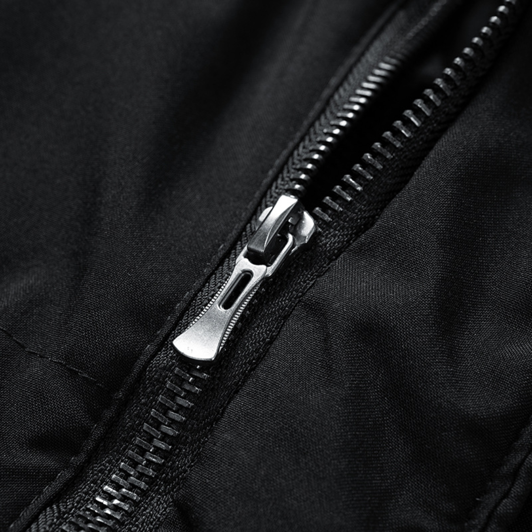 Waterproof Men's Coat with Hood and Zipper