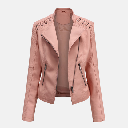 Classic Biker Genuine Leather Jacket