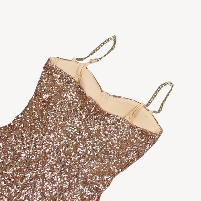 Glittering Party Midi Dress