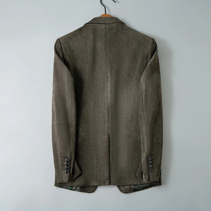 Traditional Mens Wool Tweed Sports Coat