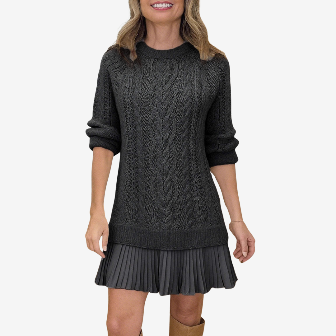 Stylish Women's Sweater Dress