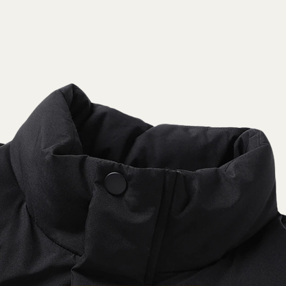 Insulated Men's Puffer Parka - Thick Warm Winter Coat
