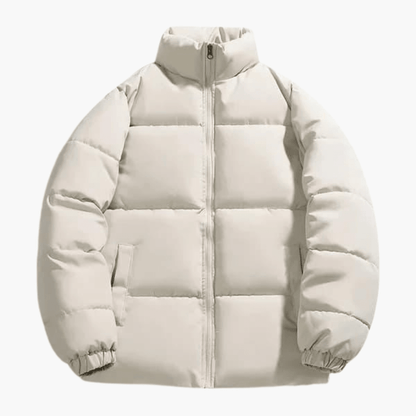 Warm Waterproof Men's Padded Zip Jacket