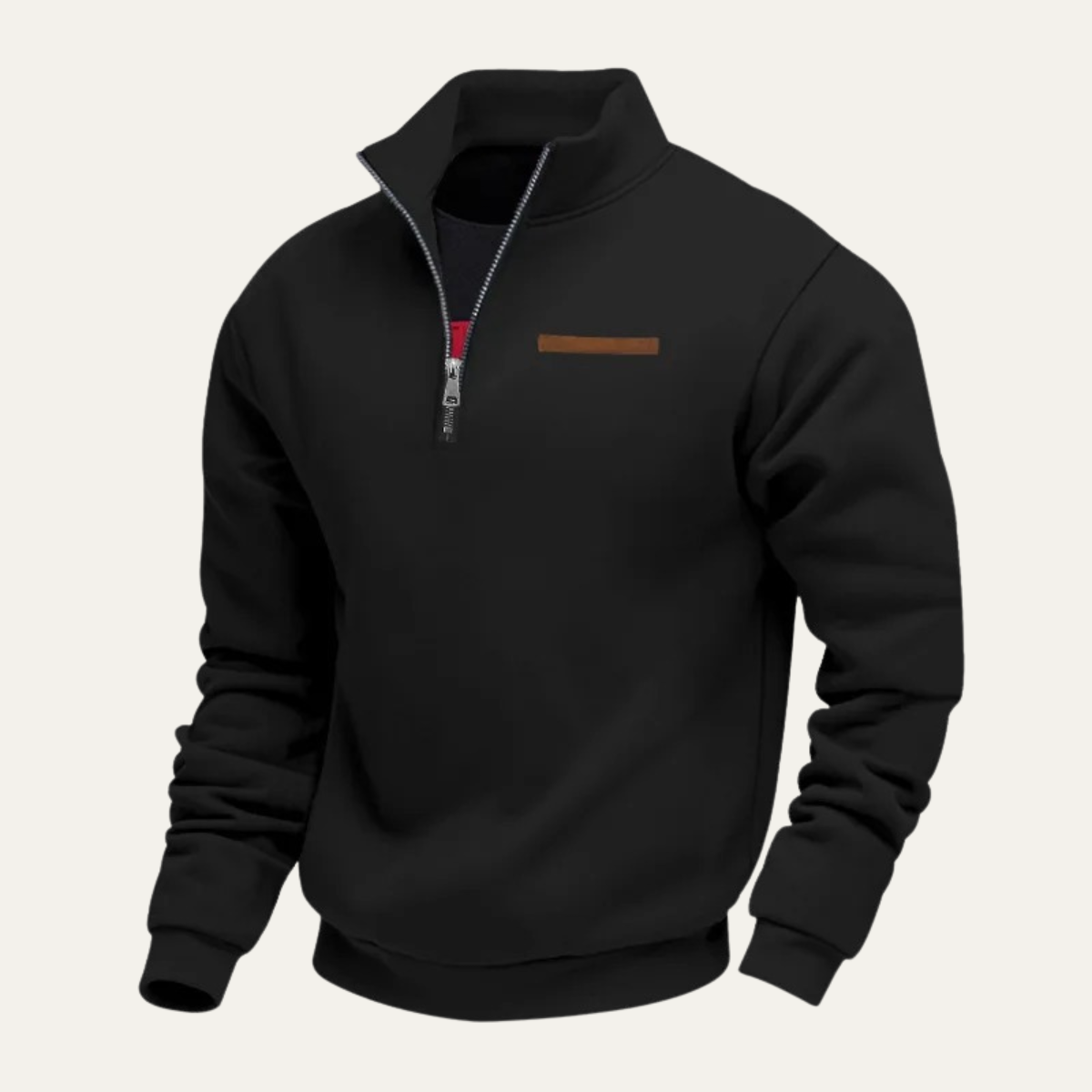 Cozy Mens Classic Crew Neck Casual Sweater