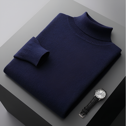 Soft Luxury Mens Wool Crew Neck Sweater