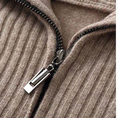 Soft Mens Cable Knit Cashmere Sweater