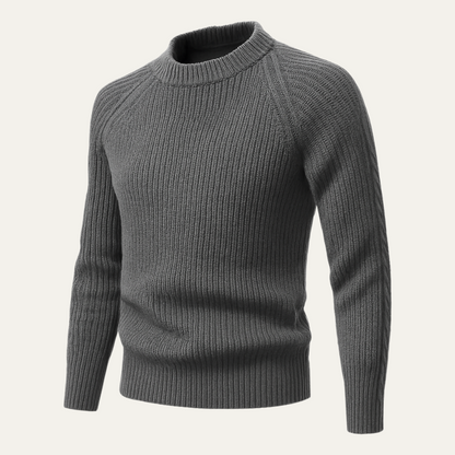 Luxury Cashmere Men's Crew Neck Sweater