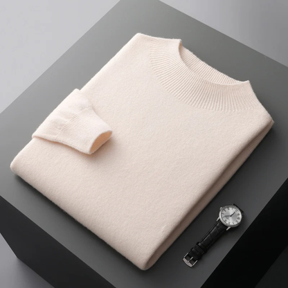Classic Men's Simple Crew Neck Knit Sweater