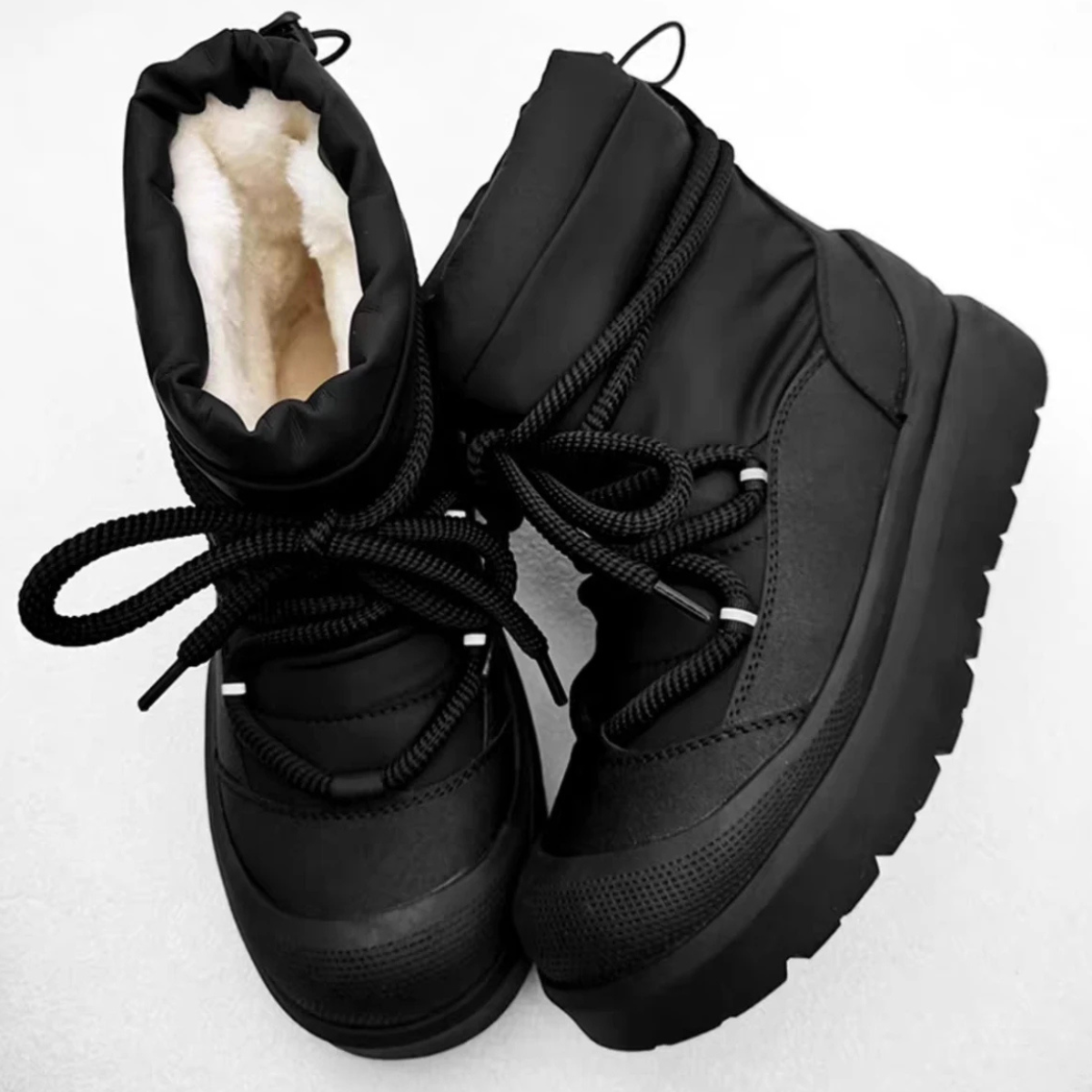 Insulated Men's Waterproof Ankle Snow Boots
