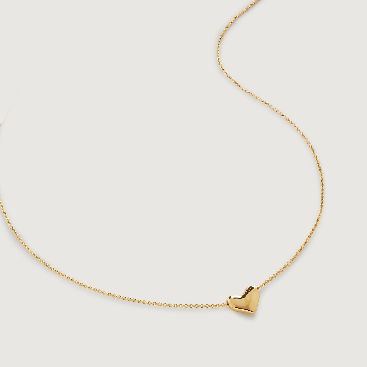 Elegant Silver Gold Chain Pendant Necklace