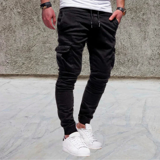 Relaxed Fit Cargo Pants with Pocket Details