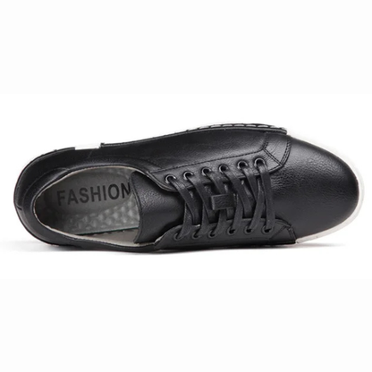 Stylish Vintage Mens Leather Lace Shoes